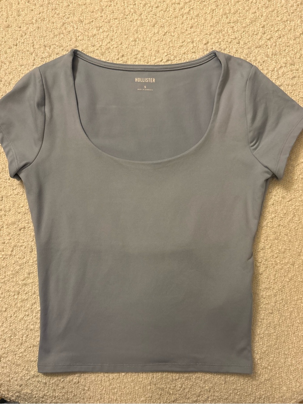Hollister Light Blue Crewneck Tee